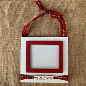 Mud pie my first Christmas frame